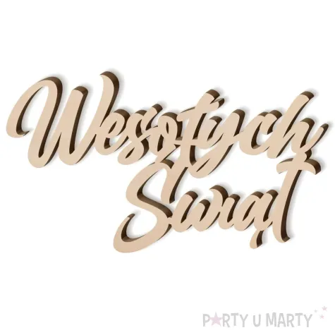 scrapki drewniane napis wesolych swiat snail 9 cm 1 szt