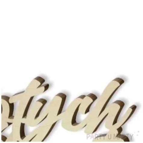 scrapki drewniane napis wesolych swiat snail 9 cm 10 szt