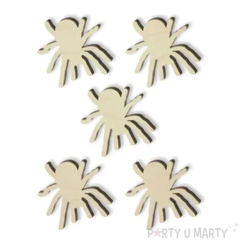 scrapki drewniane tarantule 33 mm 5 szt