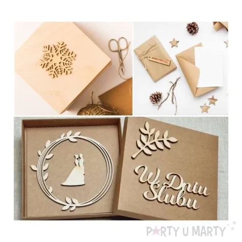 scrapki drewniane wielkanocne pisanki 20x30 mm 10 szt