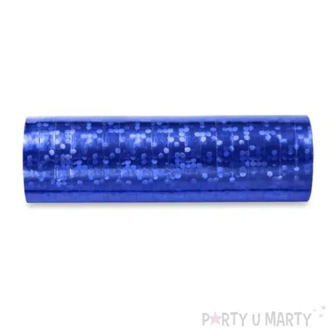 serpentyna holograficzna niebieska 18 rolek