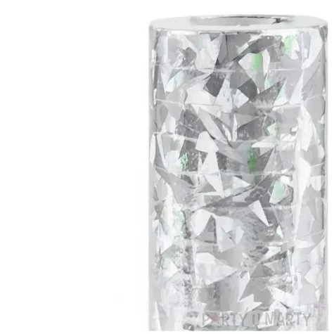 serpentyna holograficzna srebrny godan 4 m 18 rolek