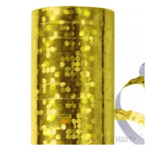 serpentyna holograficzna zielona 18 rolek