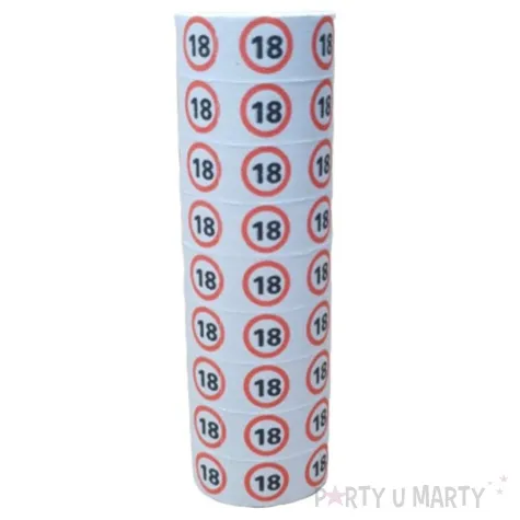 serpentyna traffic 18 urodziny top ten 9 szt