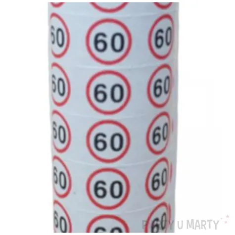 serpentyna traffic 60 urodziny top ten 9 szt