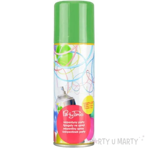 serpentyna w sprayu classic zielony arpex 70 ml