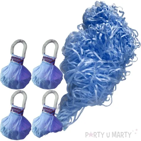 serpentyny rzucane boy or girl boy niebieski triplex 4 szt