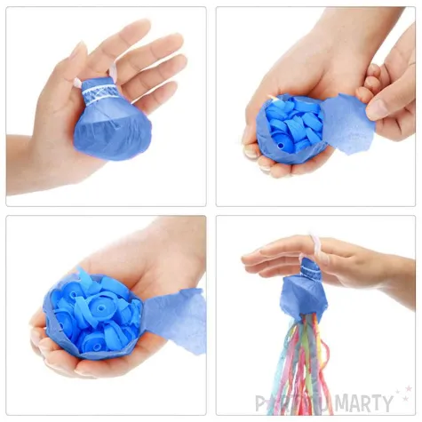 serpentyny rzucane classic bialy triplex 4 szt