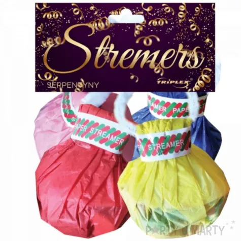 serpentyny rzucane classic mix triplex 4 szt