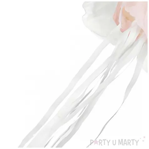 serpentyny rzucane kwiaty bialy partydeco 10 szt