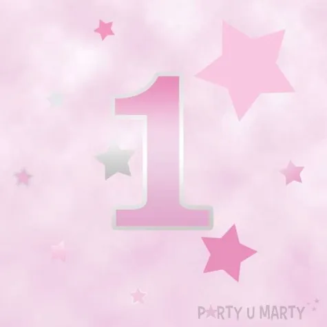 serwetki 1 urodziny congee 33 cm 20 szt