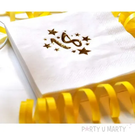 serwetki 18 white gold gajo 20 szt