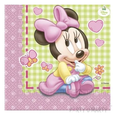 serwetki 33 cm minnie baby 20 szt