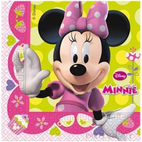 serwetki 33 cm minnie bow tique 20 szt