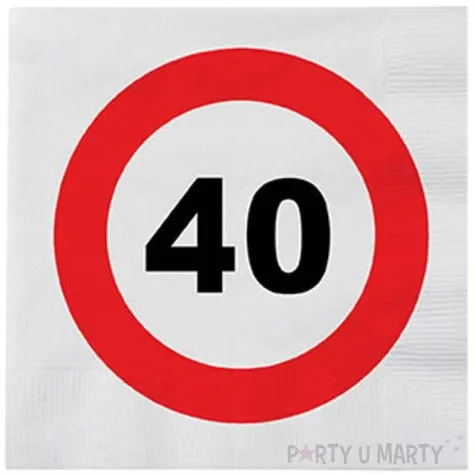 serwetki 40 traffic birthday 33 cm funny fashion 16 szt