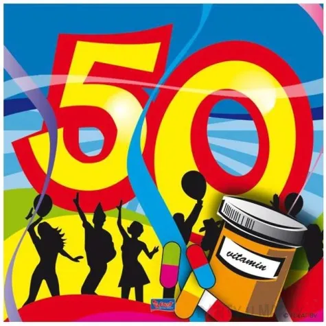 serwetki 50 witaminki 25 cm folat 20 szt