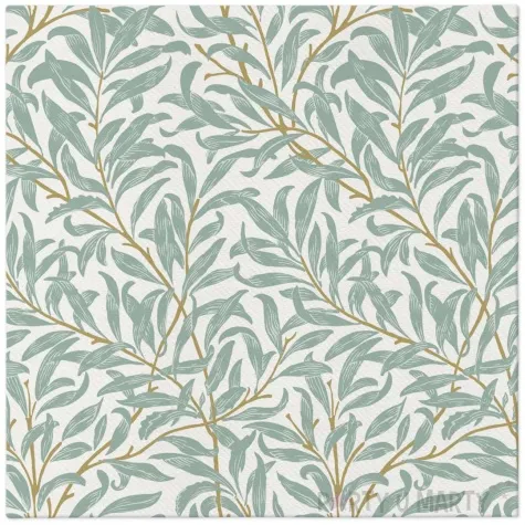 serwetki airlaid galazki wierzby zielony bialy paw 40 cm 50 szt