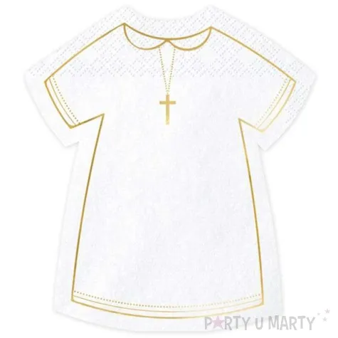 serwetki alba komunijna biale partydeco 20 szt