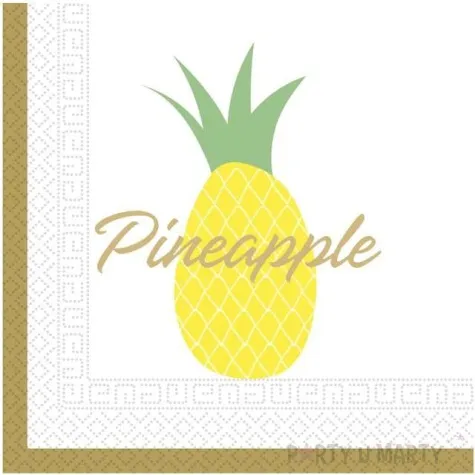 serwetki ananas procos 33 cm 20 szt