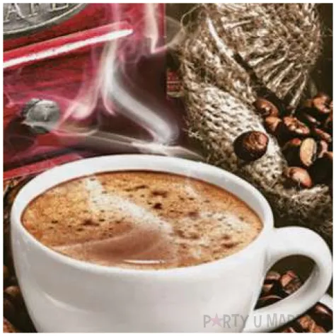 serwetki aromatyczna kawa maki 33 cm 20 szt