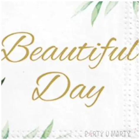 serwetki beautiful day kwiaty 33 cm 20 szt