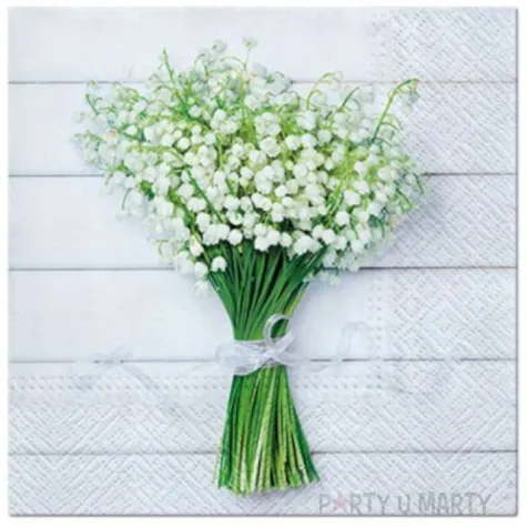 serwetki bukiet konwalii paw 33 cm 20 szt