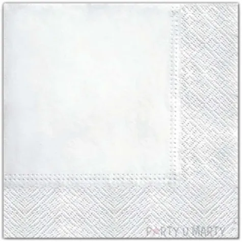 serwetki classic biale paw 33 cm 20 szt