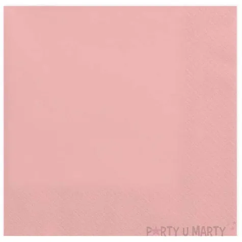 serwetki classic bright rozowy partypal 33 cm 10 szt
