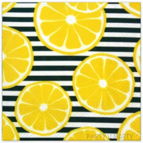 serwetki cytrusy paw 33 cm 20 szt