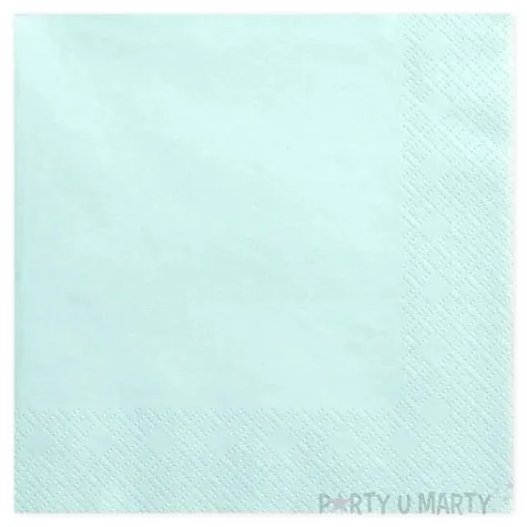 serwetki dinner classic turkusowe 40 cm 20 szt