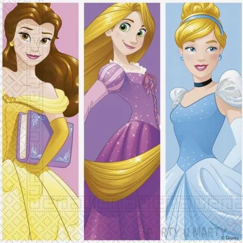 serwetki disney princess day dream procos 33 cm 20 szt