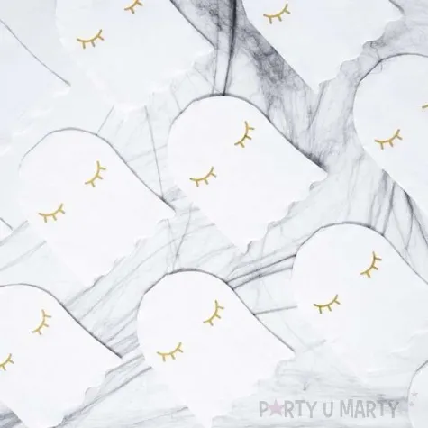 serwetki duch biale partydeco 28 cm 20 szt