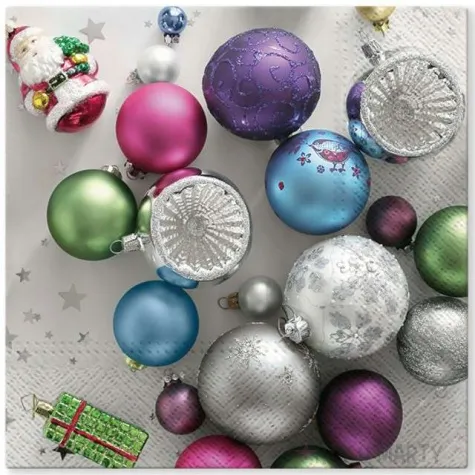 serwetki duzo bombek paw 33 cm 20 szt