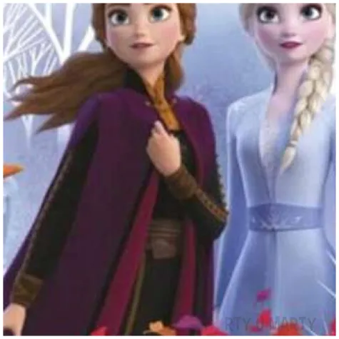 serwetki frozen 2 kraina lodu eko procos 33z33 cm 20 szt