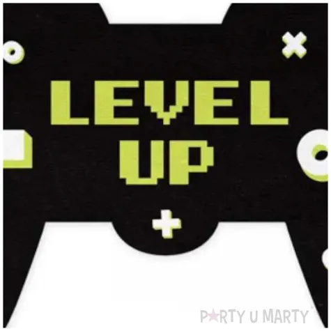 serwetki gamepad czarny partydeco 33 cm 12 szt