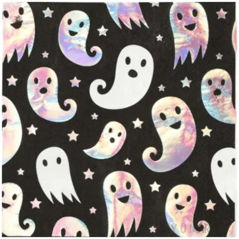 serwetki halloweenowe duszki smiffys 33 cm 8 szt