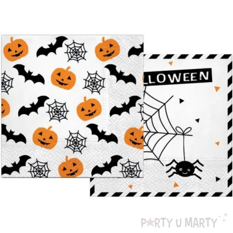 serwetki halloweenowe party paw 33 cm 20 szt