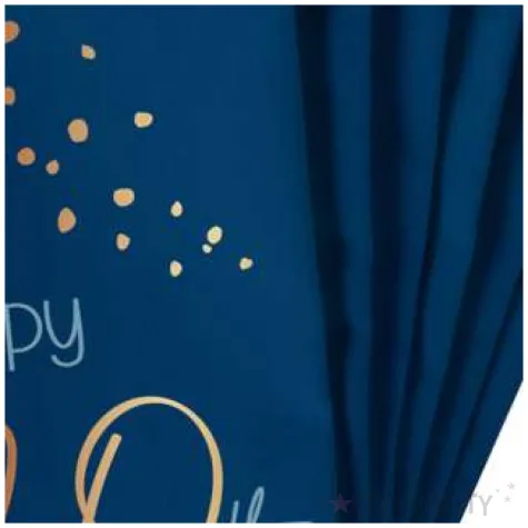 serwetki happy 80th elegant true blue niebieski folat 33 cm 10 szt