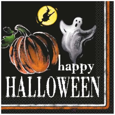 serwetki happy halloween upiorne unique 33 cm 16 szt