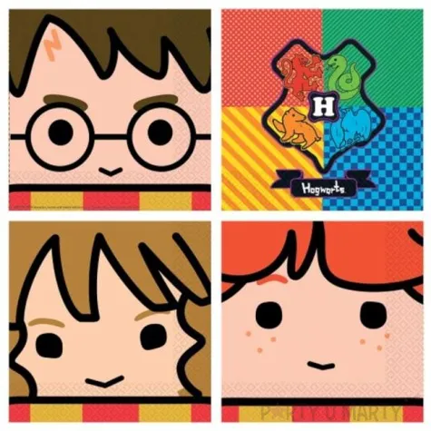 serwetki harry potter hogwart amscan 33 cm 16 szt