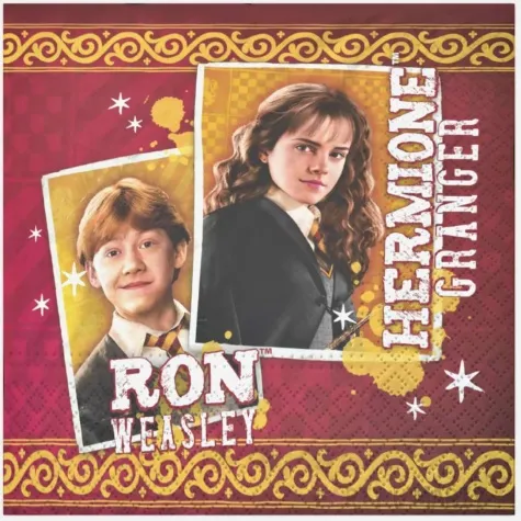 serwetki harry potter party factory 33x33 cm 20 szt
