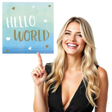 serwetki hello world gwiazdki i serca blekitny amscan 33 cm 16 szt