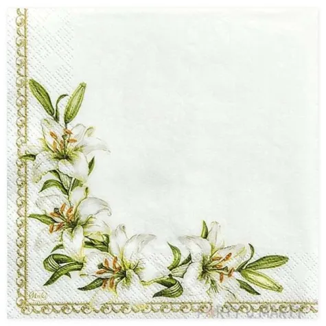 serwetki ihs komunia kielich 33 cm 20 szt