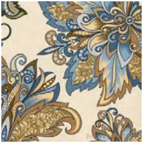 serwetki indyjskie kwiaty maki 33 cm 20 szt