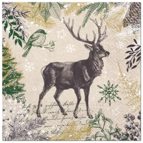 serwetki jelen paw 33 cm 20 szt