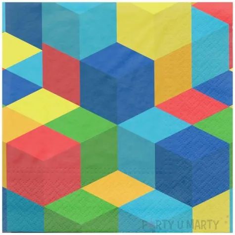 serwetki klocki mix arpex 33 cm 20 szt