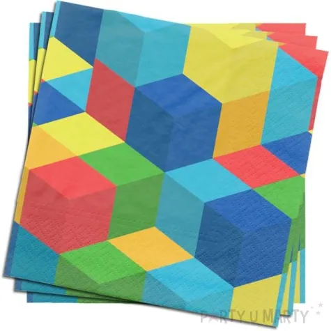 serwetki klocki mix arpex 33 cm 20 szt