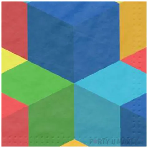 serwetki klocki mix arpex 33 cm 20 szt