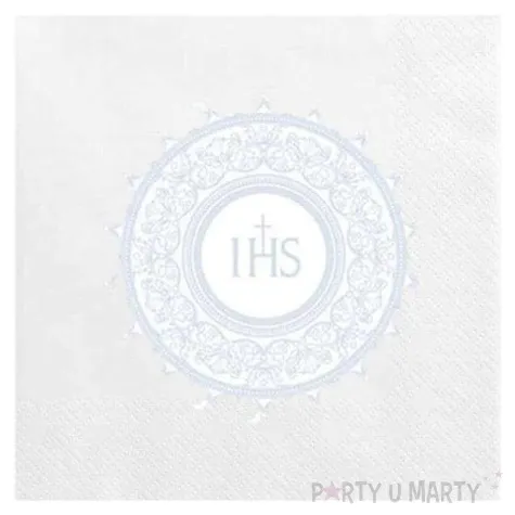 serwetki komunia chlopiec maki 33 cm 20 szt