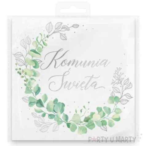 serwetki komunia swieta partypal 33 cm 10 szt